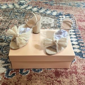 Loeffler Randall Camellia Heels in Pearl